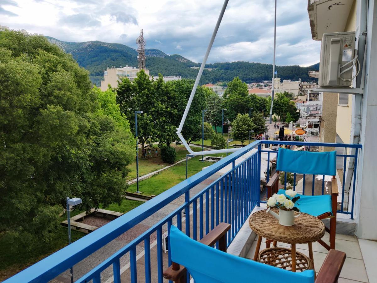 Hospitable Appartment In The Central Park, Xanthi Buitenkant foto