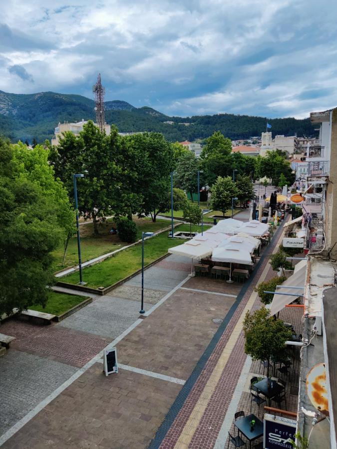 Hospitable Appartment In The Central Park, Xanthi Buitenkant foto
