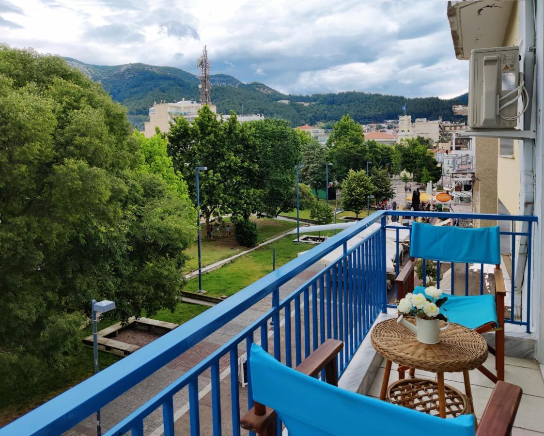 Hospitable Appartment In The Central Park, Xanthi Buitenkant foto